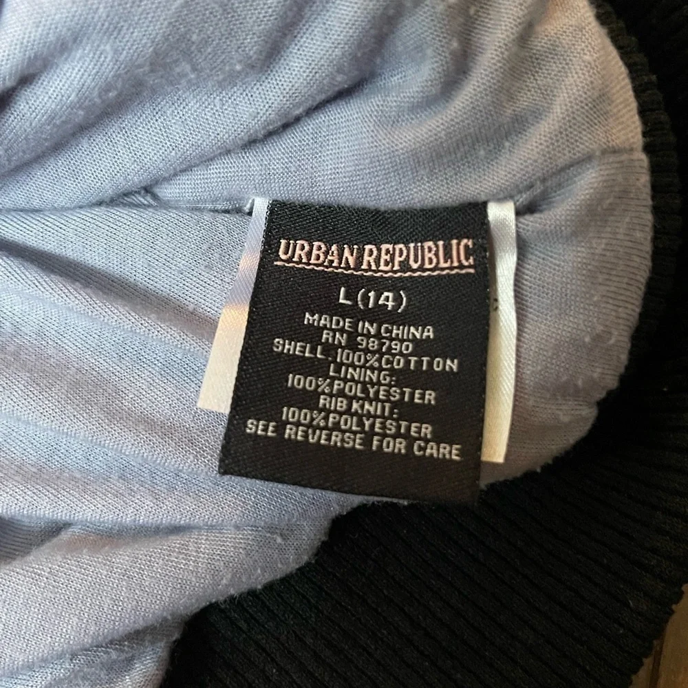 Urban Republic | Girls Bomber Jacket | L (14)